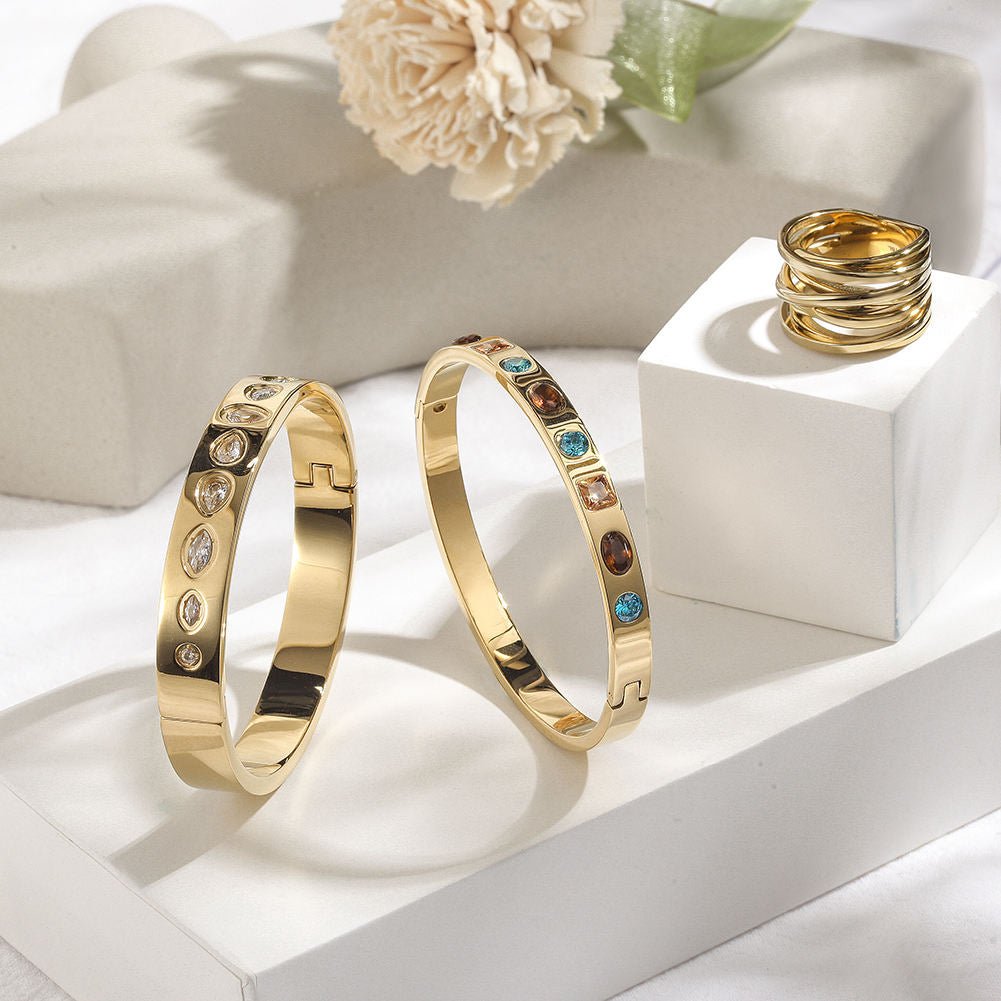 Gemline Bangle Bracelet - Voisson