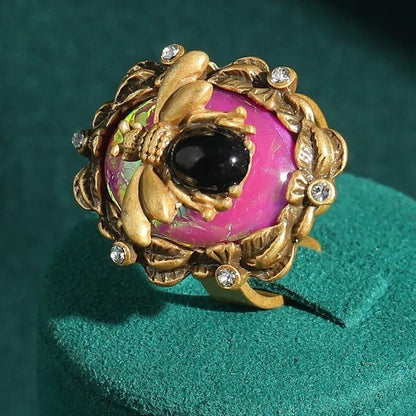 Gilded Bee Reverie Ring - Voisson