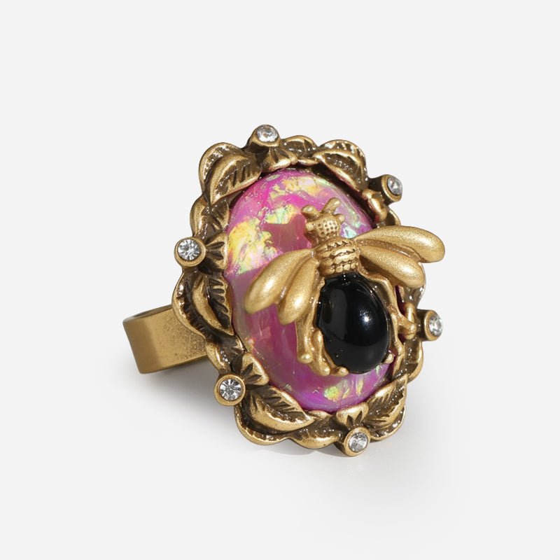 Gilded Bee Reverie Ring - Voisson
