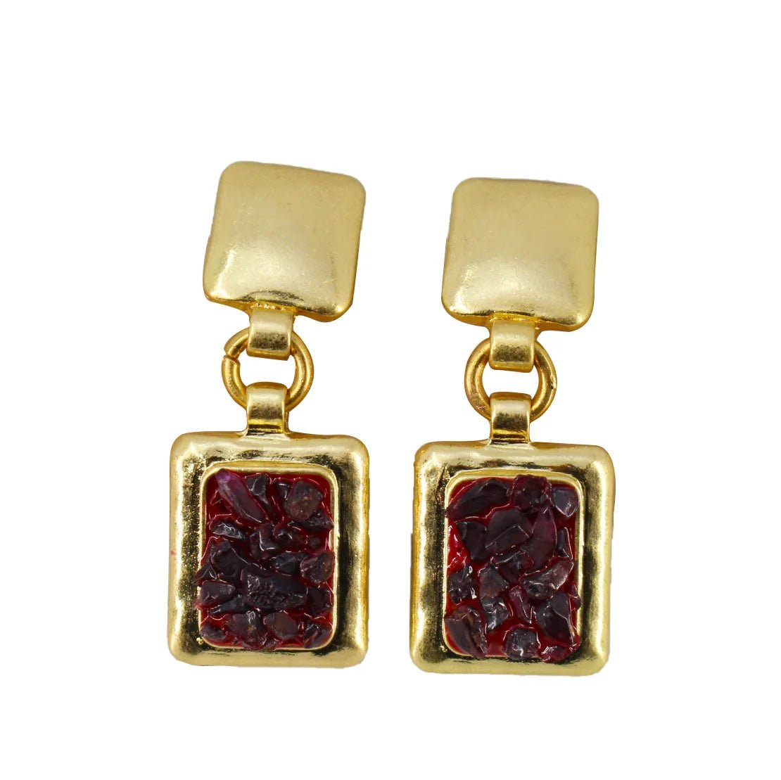 Giovanni Emerald Vintage Earrings - Voisson