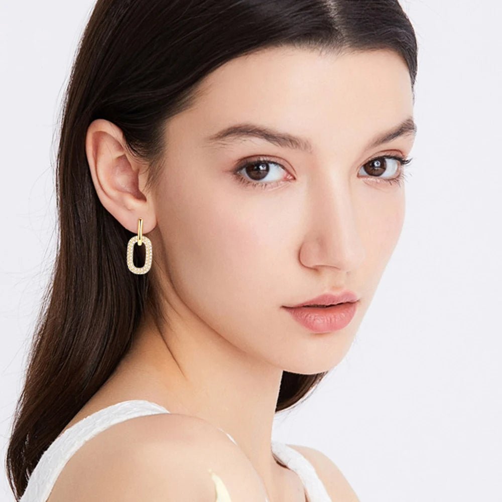 Glam Loop Statement Earrings - Voisson