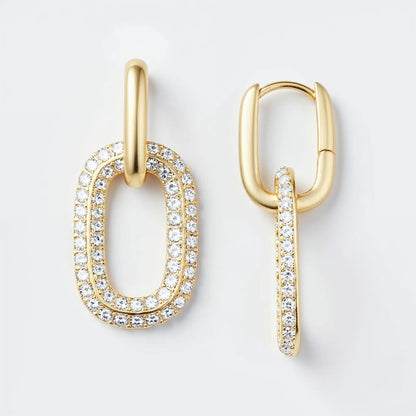 Glam Loop Statement Earrings - Voisson