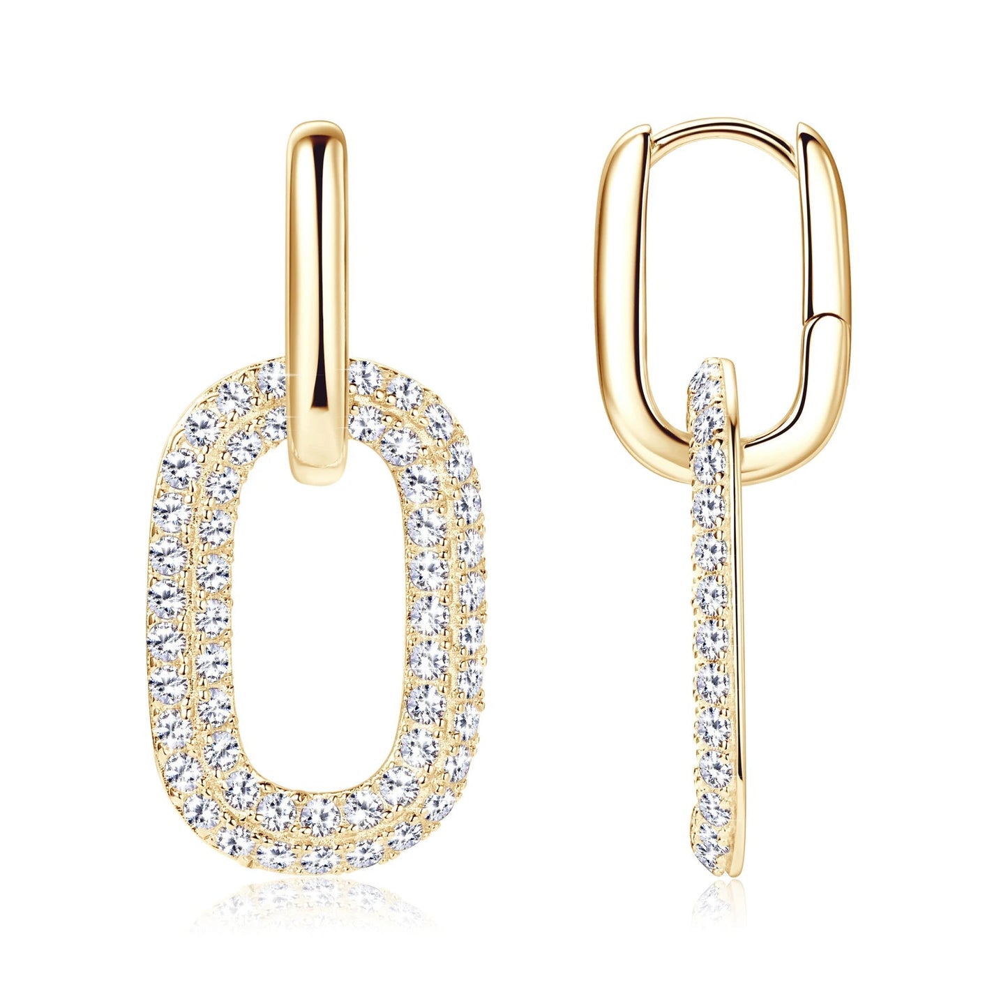 Glam Loop Statement Earrings - Voisson