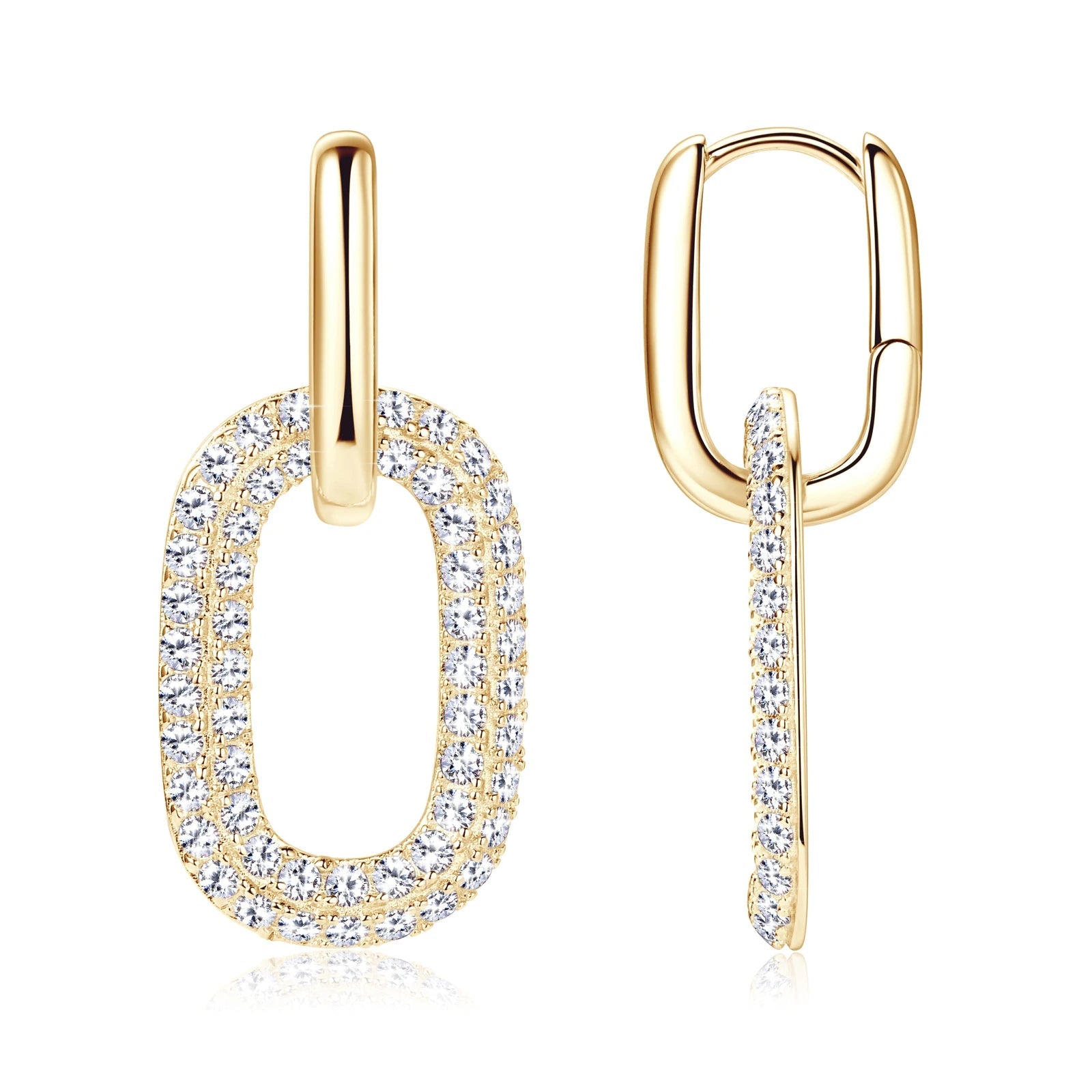 Glam Loop Statement Earrings - Voisson
