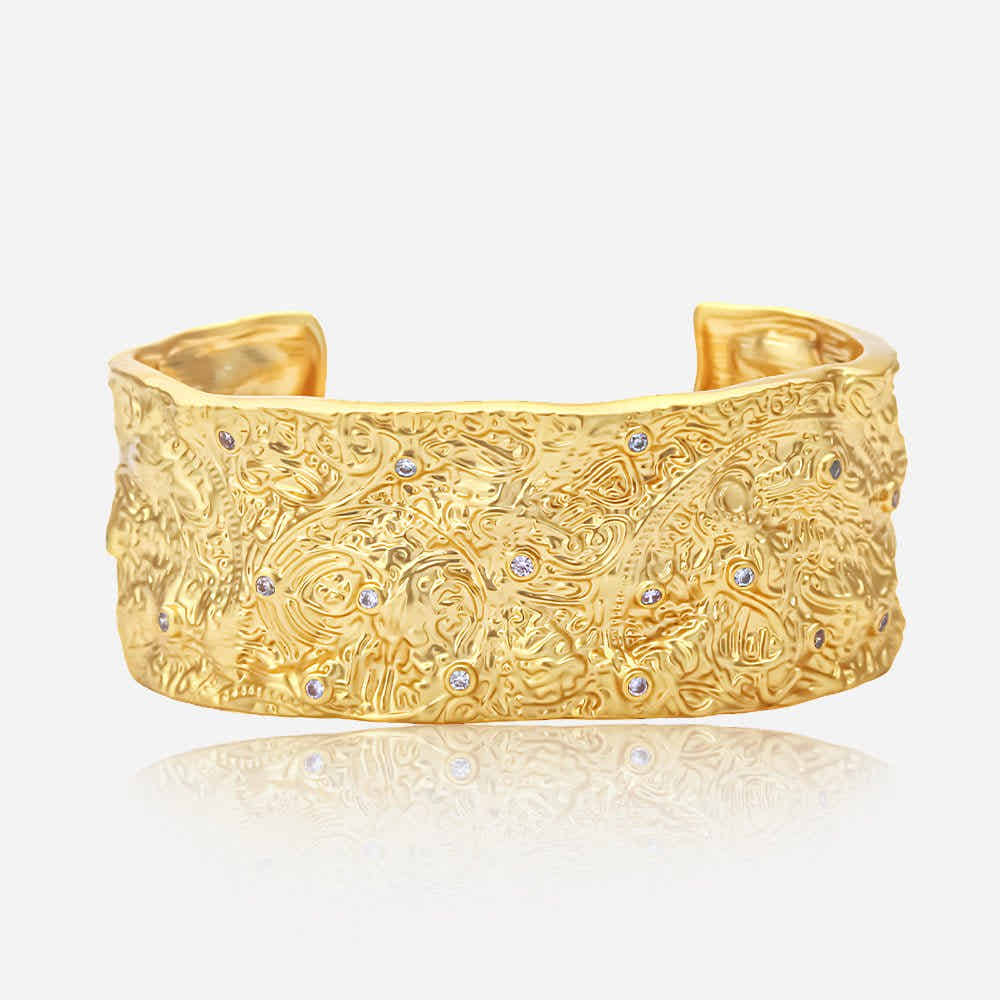 Golden Baroque Cuff - Voisson