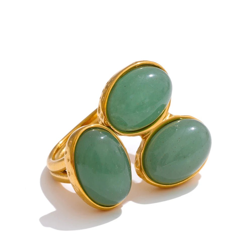 Golden Cluster Ring - Voisson