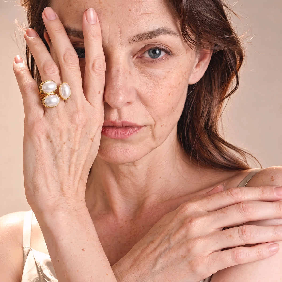 Golden Cluster Ring - Voisson