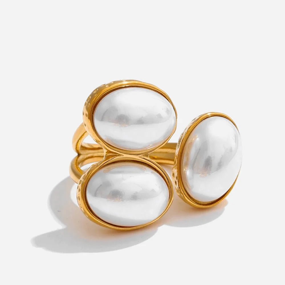 Golden Cluster Ring - Voisson