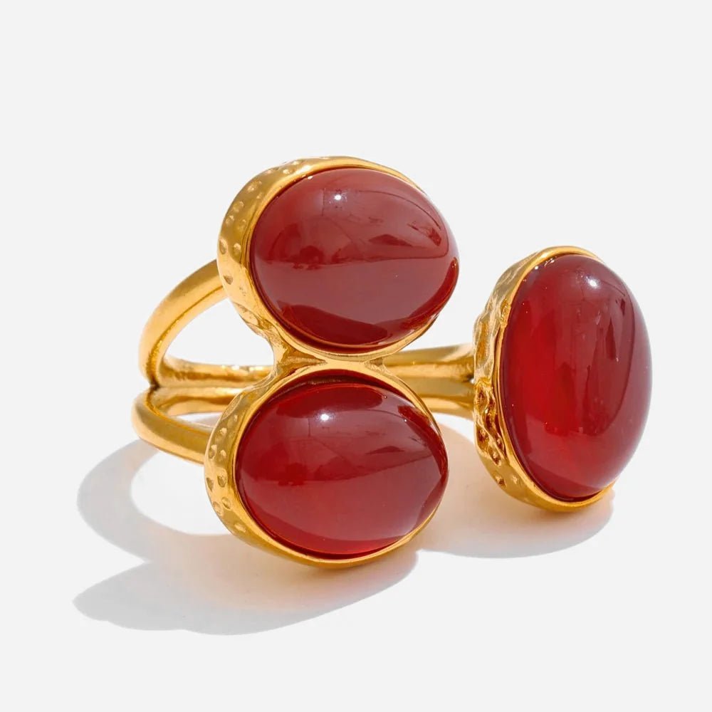 Golden Cluster Ring - Voisson
