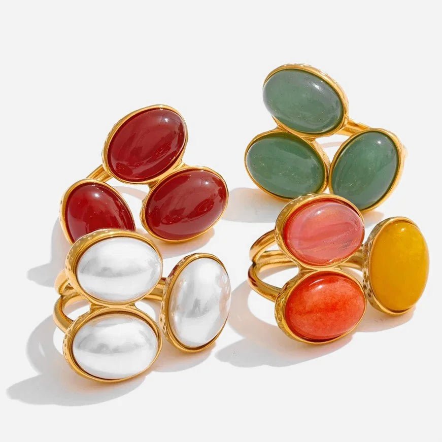 Golden Cluster Ring - Voisson
