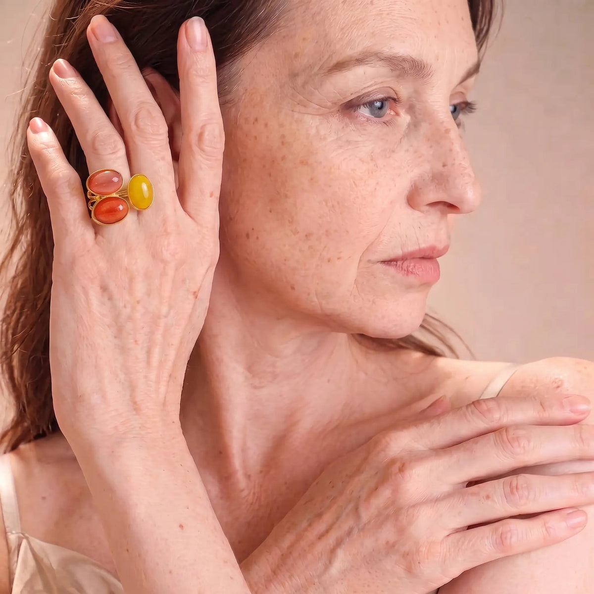 Golden Cluster Ring - Voisson
