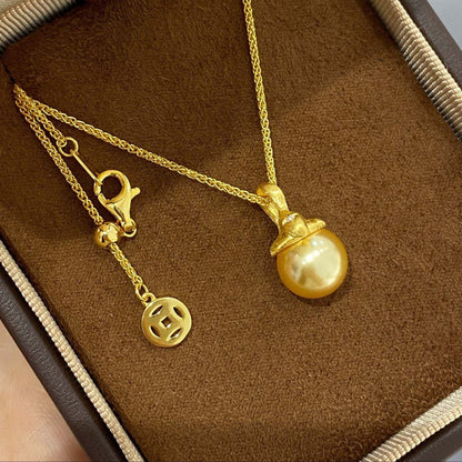 Golden Swan Necklace - Voisson