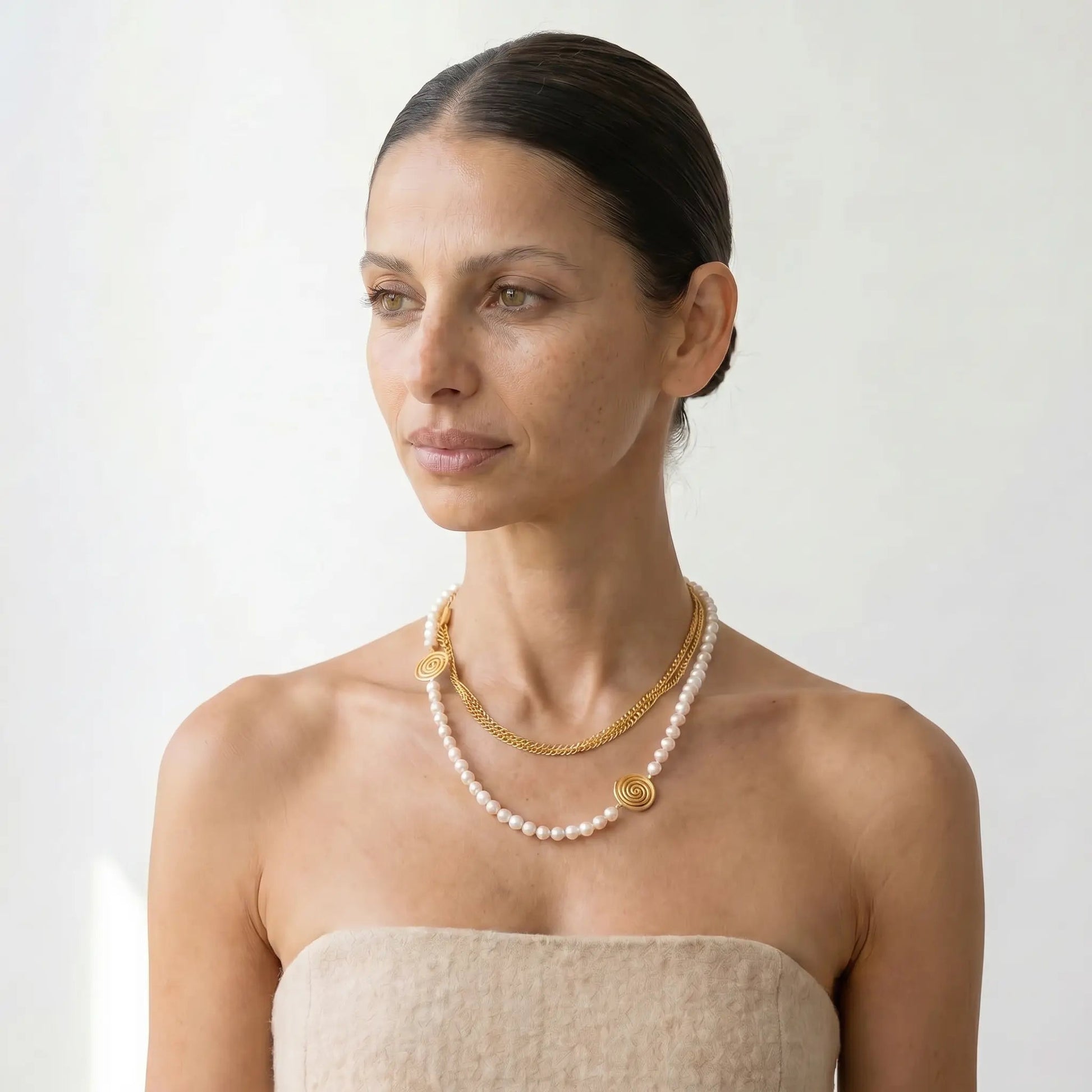 Golden Tide Chain Necklace - Voisson