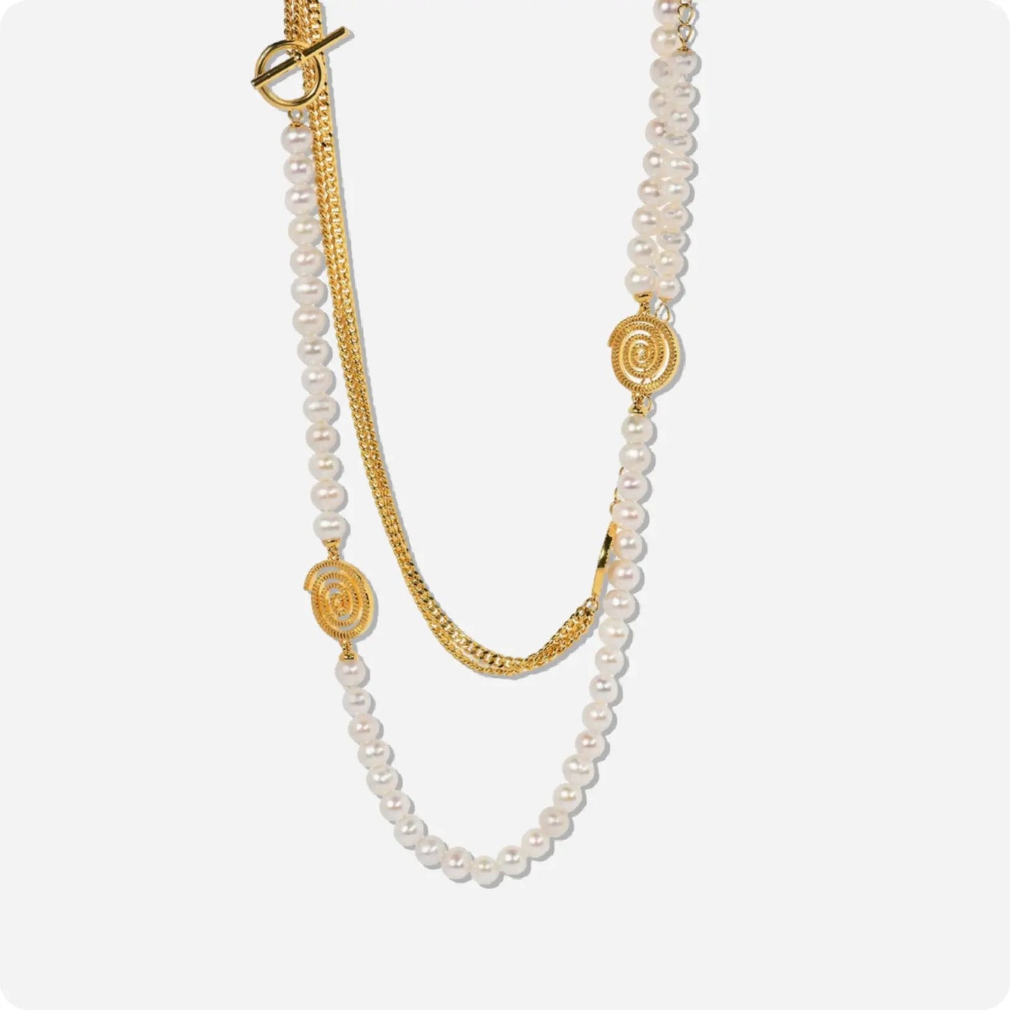 Golden Tide Chain Necklace - Voisson