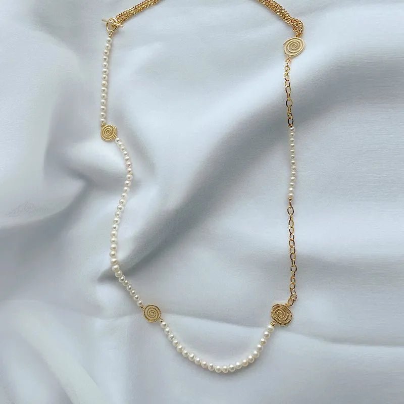 Golden Tide Chain Necklace - Voisson