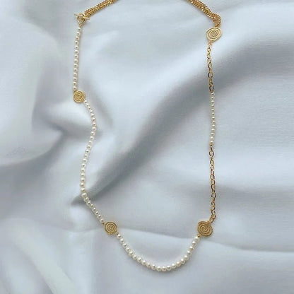 Golden Tide Chain Necklace - Voisson