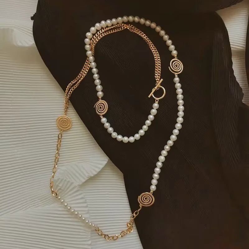 Golden Tide Chain Necklace - Voisson