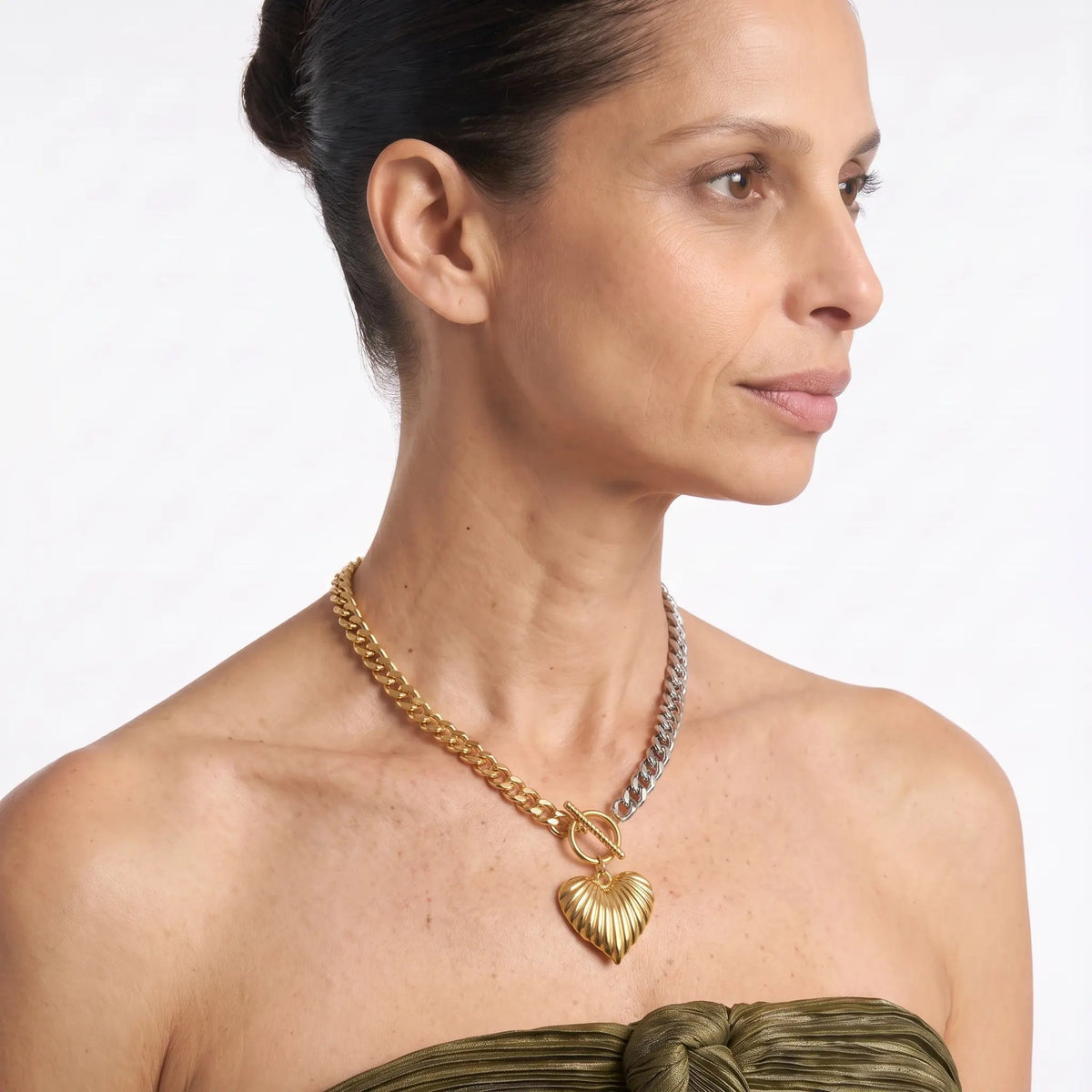 Heartline Chain Necklace - Voisson