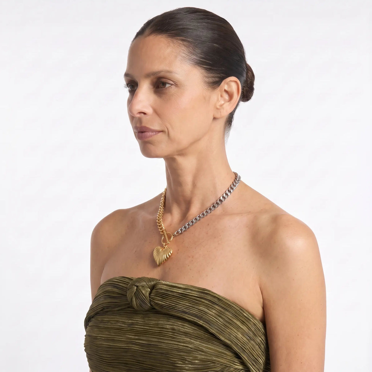 Heartline Chain Necklace - Voisson