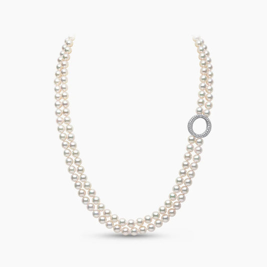 Heirloom Halo Pearl Strand - Voisson