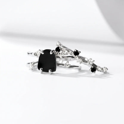 Midnight Thorn 925 Silver Ring