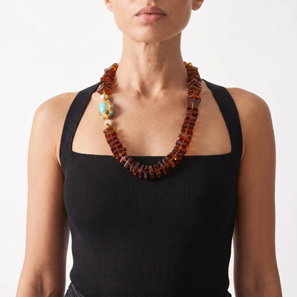 Desert Amber Necklace