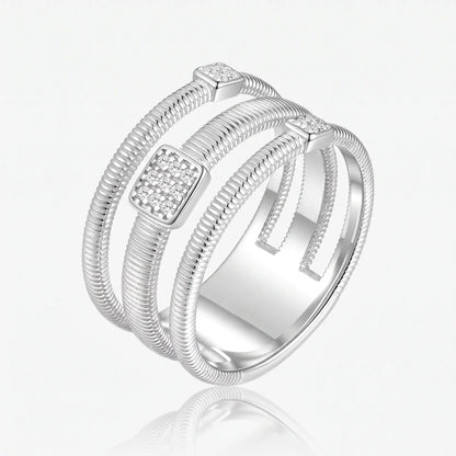 Triple Wrap 925 Silver Ring