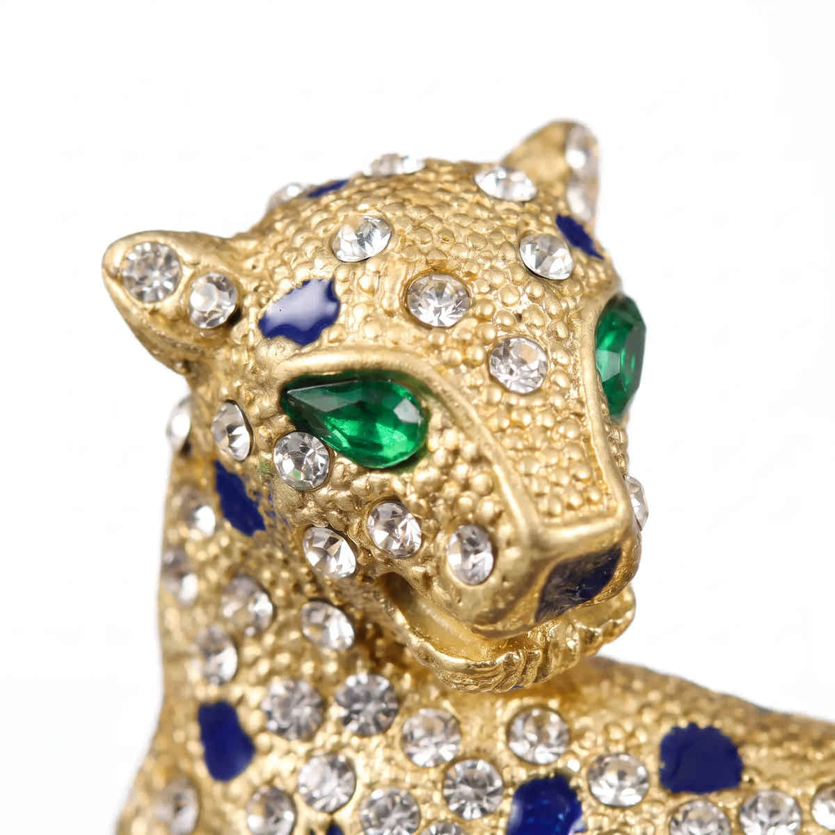 Jeweled Panther Broche