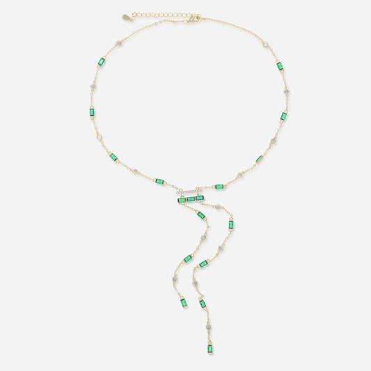 Imperial Cascade Drop Necklace - Voisson