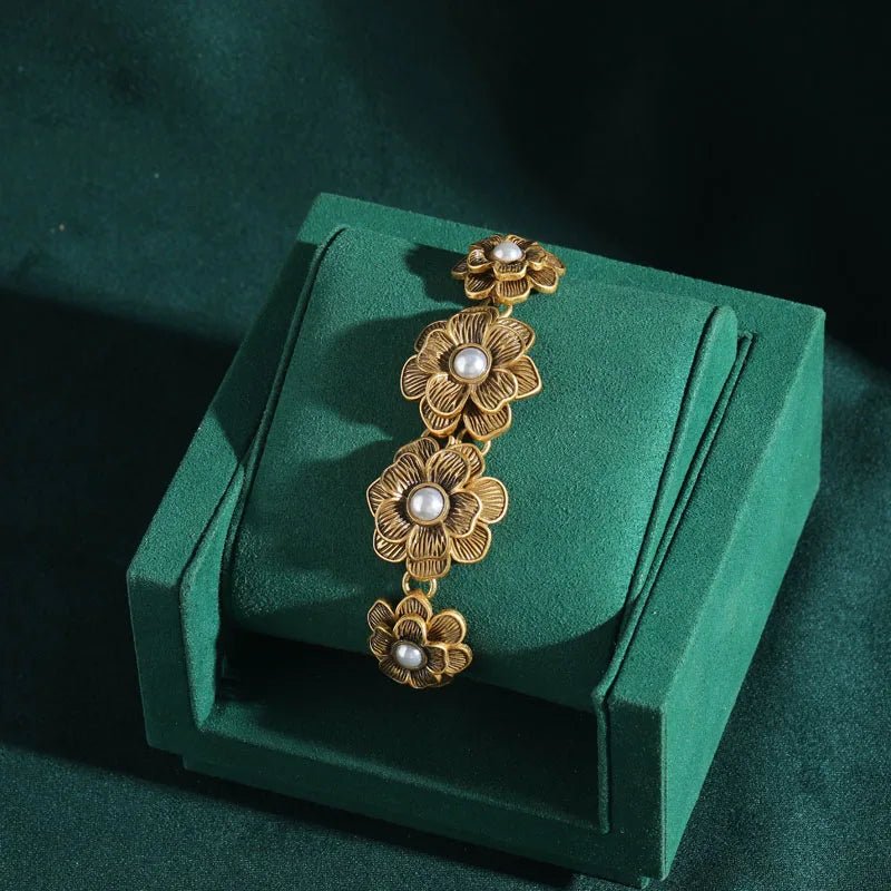 Imperial Flora Statement Bracelet - Voisson