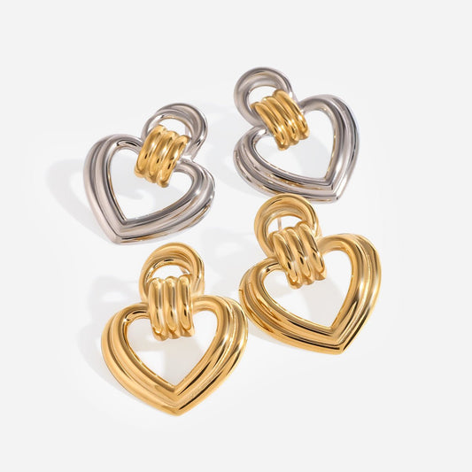 Infinite Love Stud Earrings - Voisson