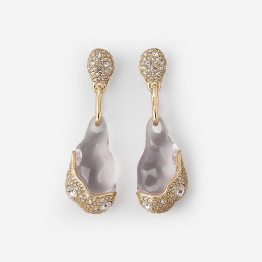 Liquid Luxe Drop Earrings - Voisson