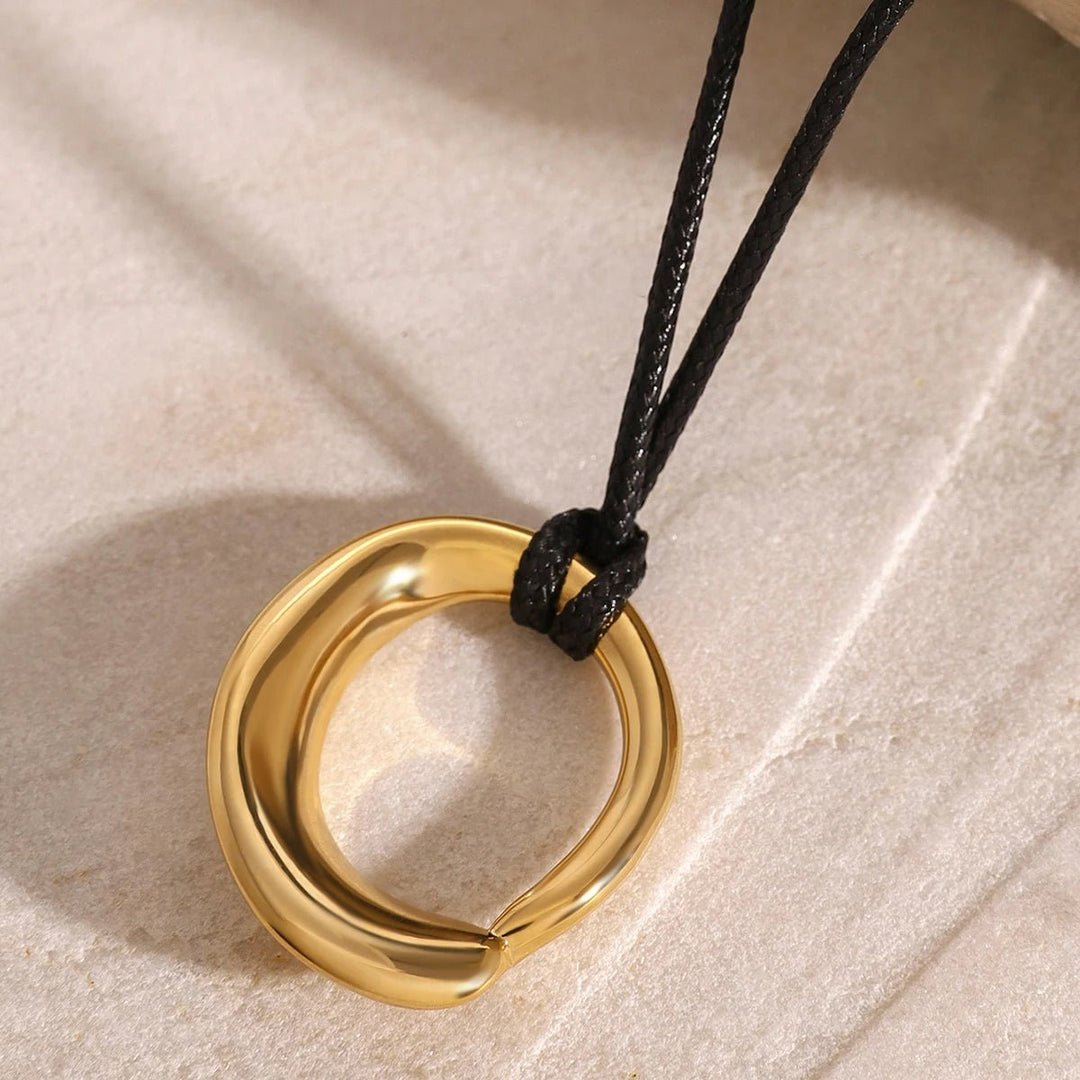 LoveCircle Irregular SS Rope Necklace - Voisson