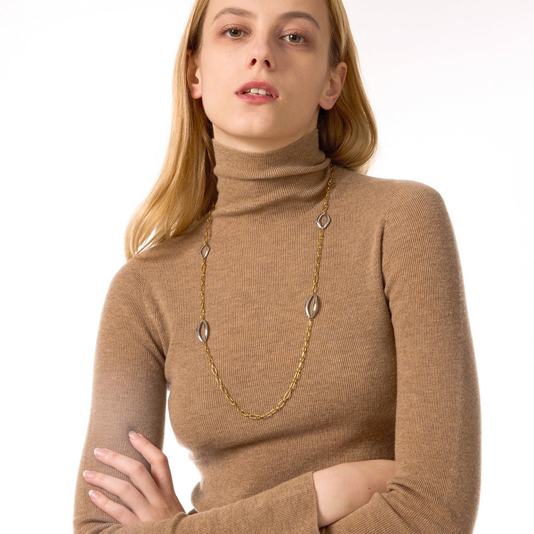 Luna Link SS Necklace - Voisson