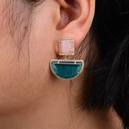 Luna Mirage Drop Earrings - Voisson