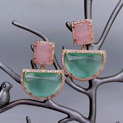 Luna Mirage Drop Earrings - Voisson