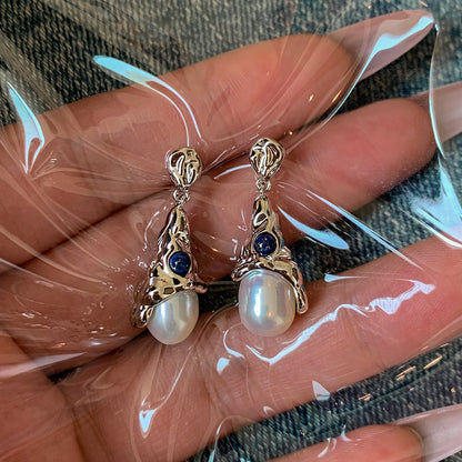 LunarTide Drop Earrings - Voisson