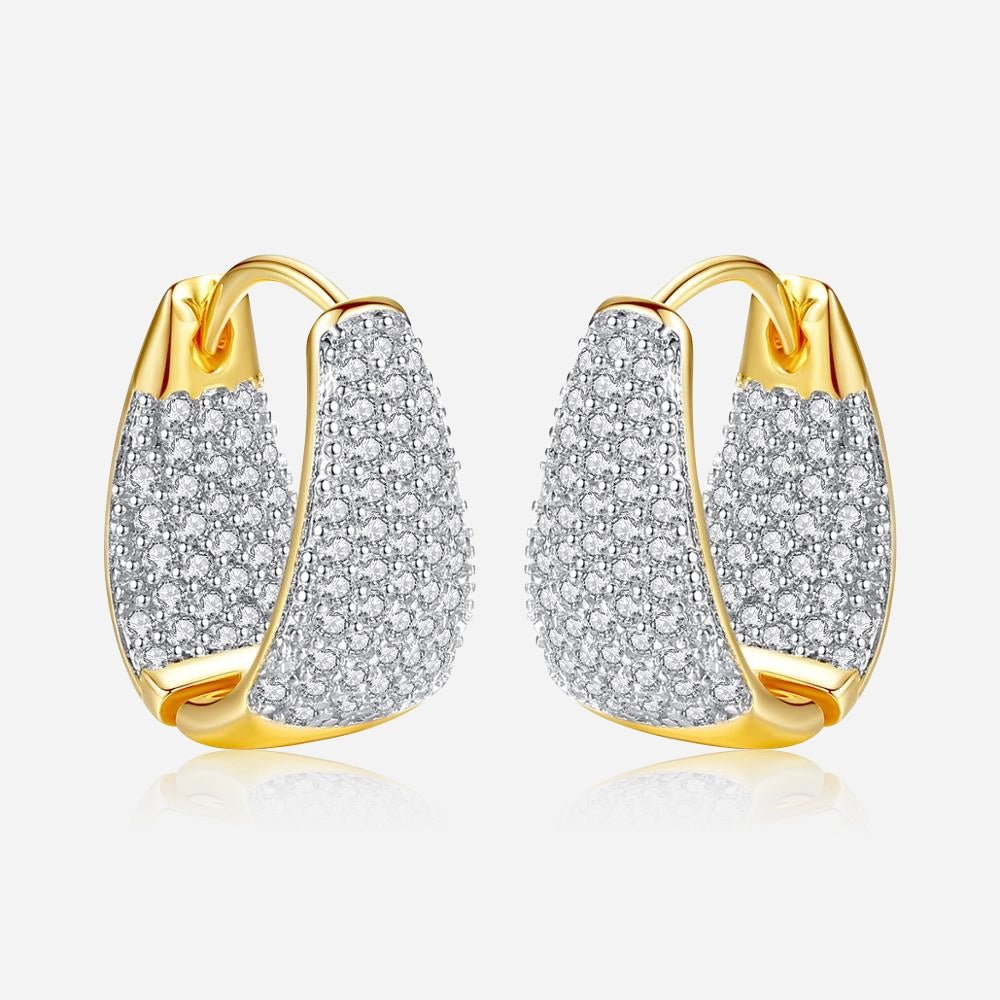 Luxe Crest Hoops - Voisson