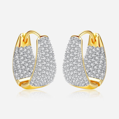 Luxe Crest Hoops - Voisson