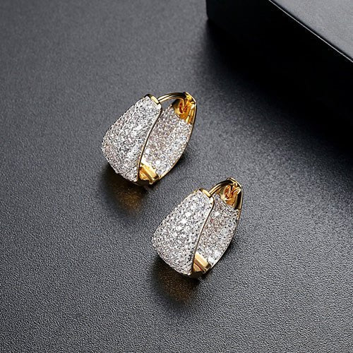 Luxe Crest Hoops - Voisson