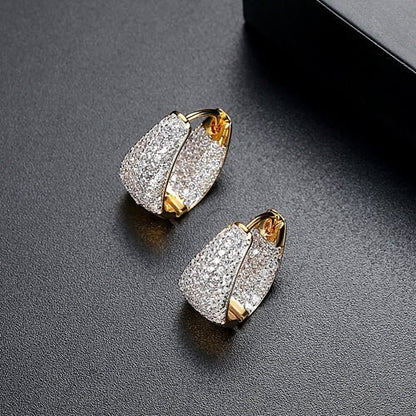 Luxe Crest Hoops - Voisson