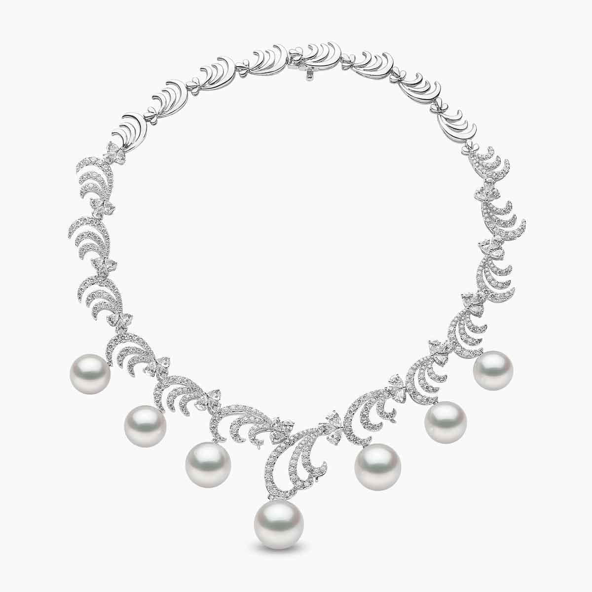 Luxe Lariat Pearl Necklace - Voisson