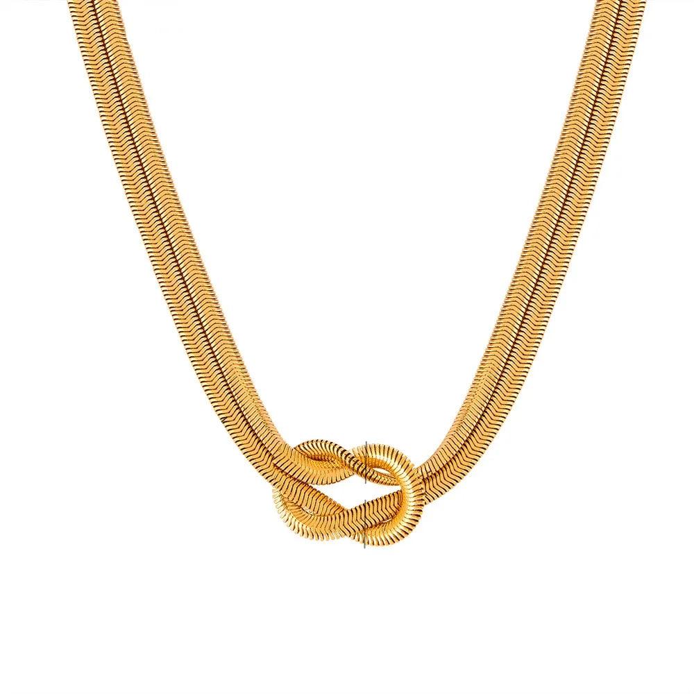 Luxe Legacy SS Necklace - Voisson