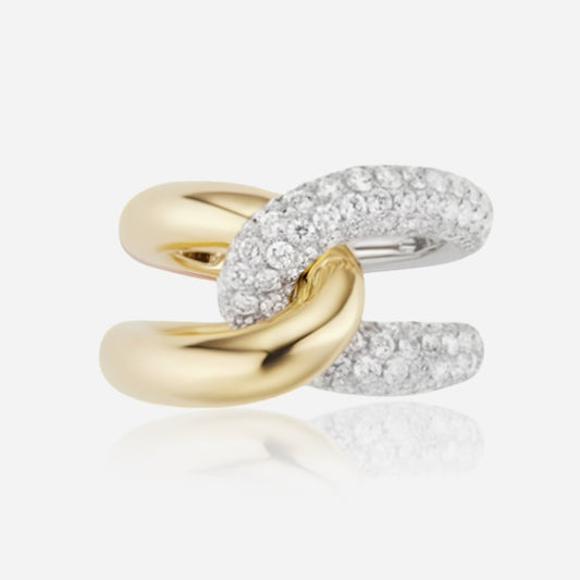 Luxe Loop 925 Silver Ring - Voisson