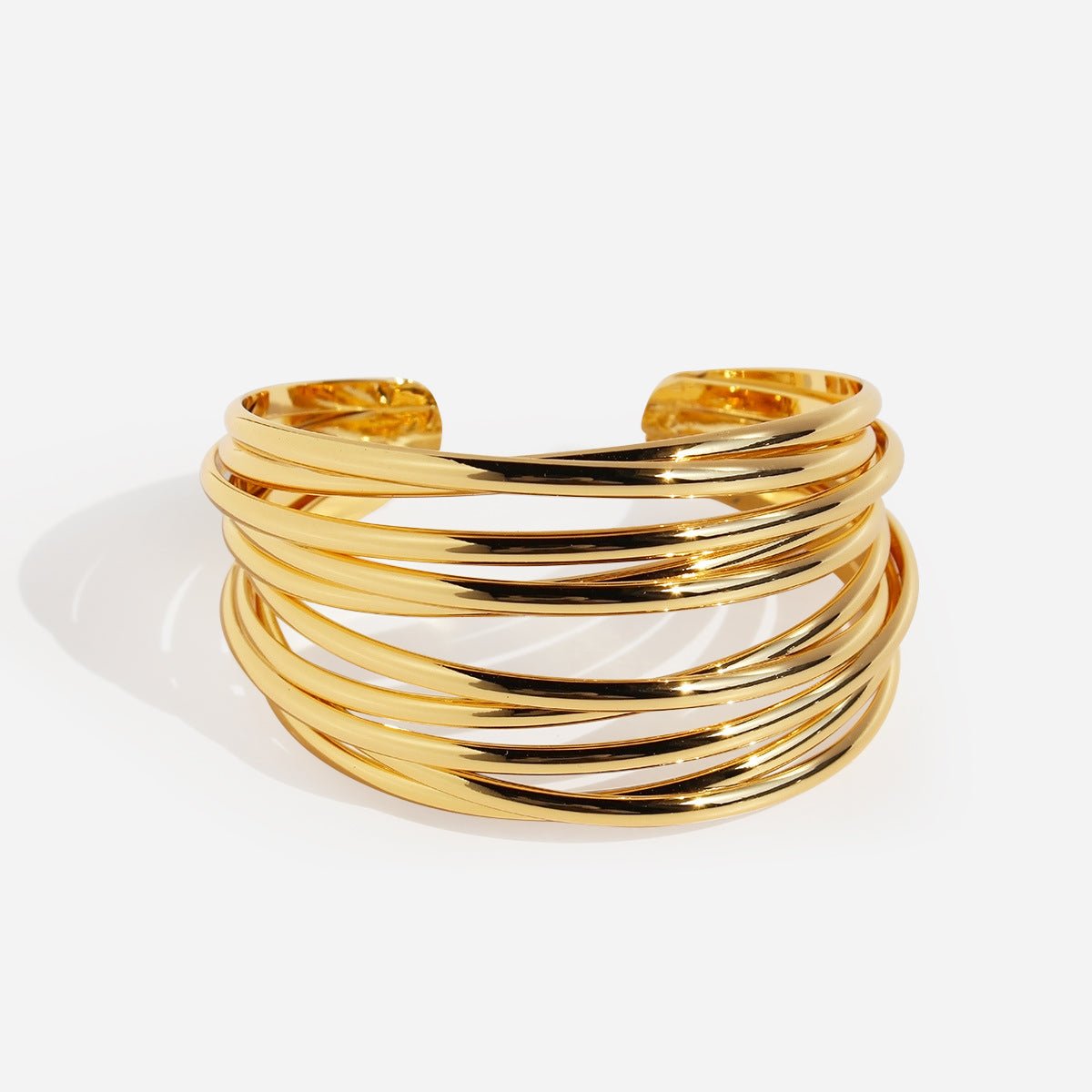 LuxeLayers Open Bracelet - Voisson