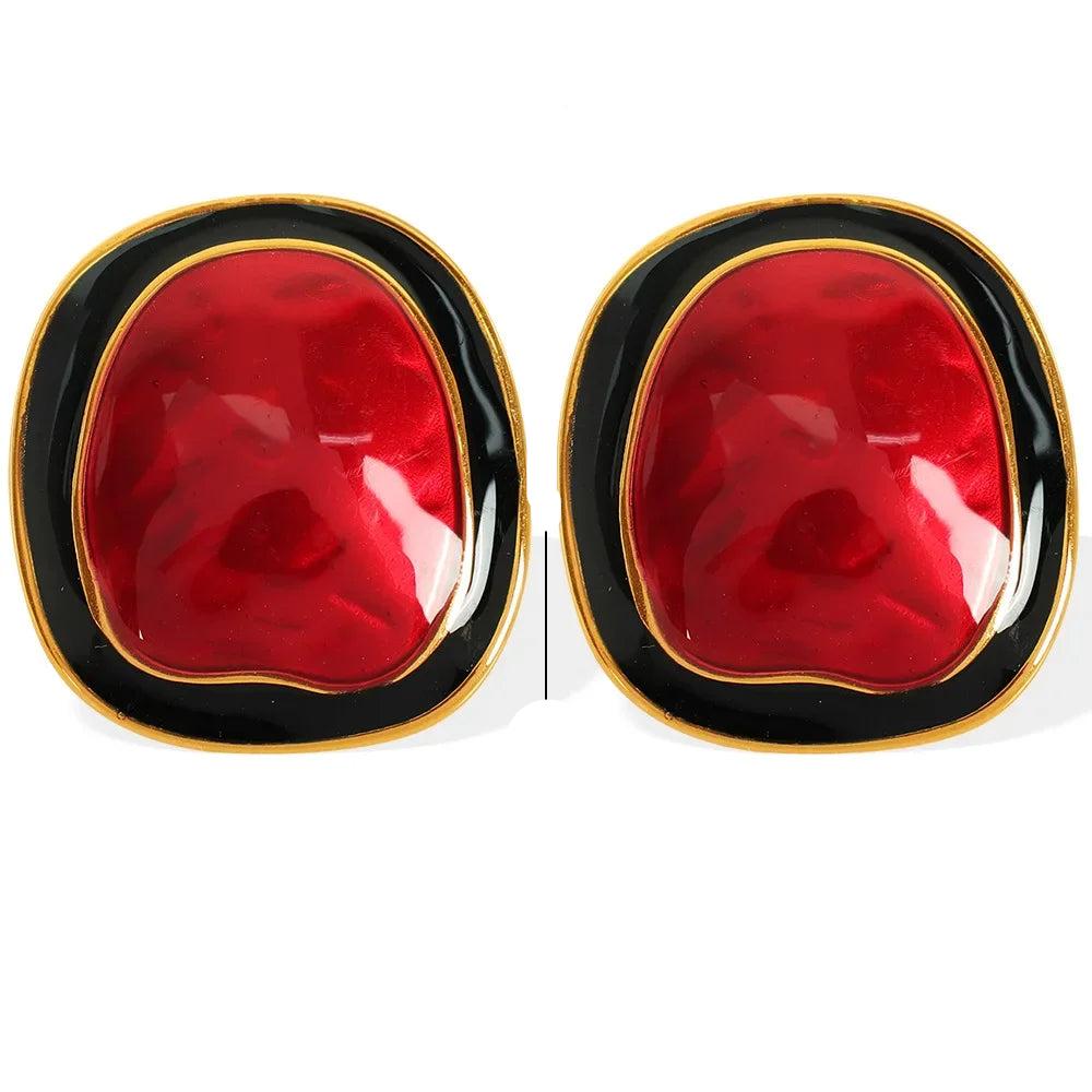 Majestic Muse Stud Earrings - Voisson