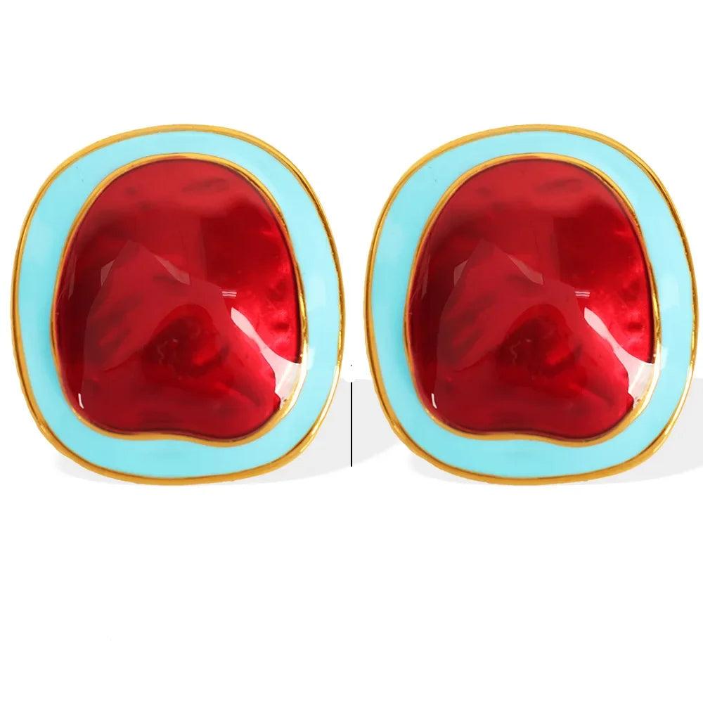 Majestic Muse Stud Earrings - Voisson