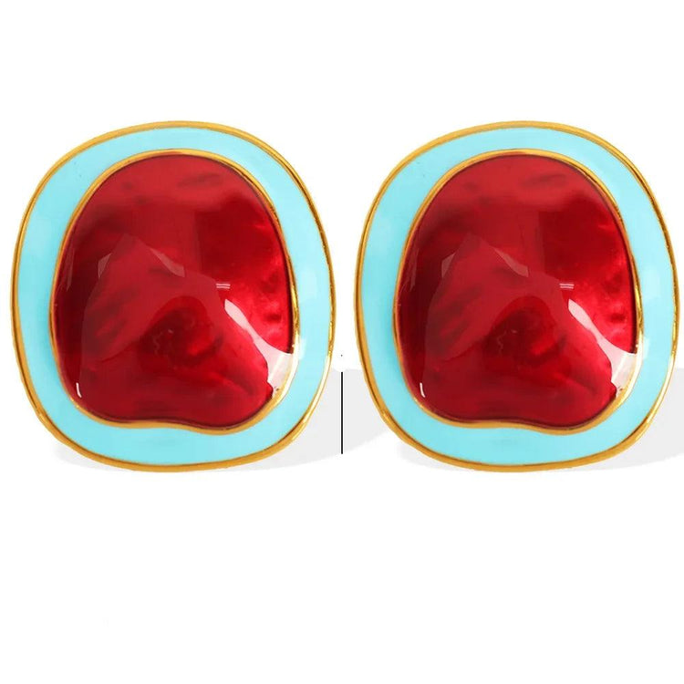 Majestic Muse Stud Earrings - Voisson