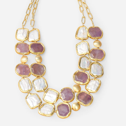 Majesty Gem Collar Necklace - Voisson