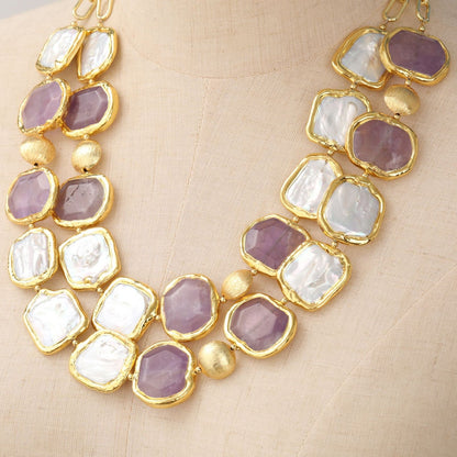 Majesty Gem Collar Necklace - Voisson